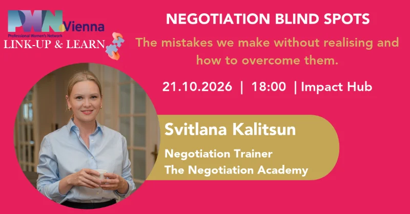 PWN Vienna: Link-up & Learn: Negotiation Blind Spots (October 2026)