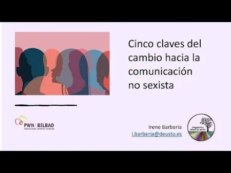 Cinco claves del cambio hacia la comunicación no sexista