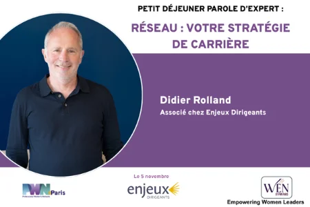 WEN - Petit déjeuner Parole d'Expert | Réseau : votre stratégie de carrière