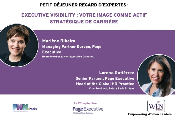 WEN : Executive Visibility : votre image comme actif stratégique de carrière